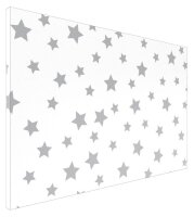 ALLboards Magnettafel 90,0 x 60,0 cm Graue Sterne