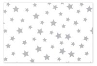 ALLboards Magnettafel 90,0 x 60,0 cm Graue Sterne