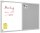ALLboards Whiteboard-Pinnwand 90,0 x 60,0 cm Textil grau