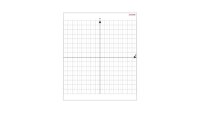 ALLboards magnetische Whiteboardfolie  Koordinatensystem...