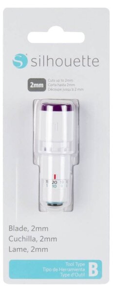 Silhouette SILH-BLADE-2MM Premium Messer für Schneideplotter, 1 St.