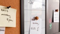 ALLboards Whiteboard-Pinnwand 3-in-1 Kombitafel 60,0 x 40,0 cm Textil schwarz