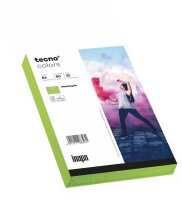 tecno Briefumschläge colors DIN B6 ohne Fenster intensivgrün nassklebend 25 St.