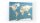 ALLboards Magnettafel CANVASboards 90,0 x 60,0 cm Weltkarte  ( CAN96_58 )