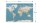 ALLboards Magnettafel CANVASboards 90,0 x 60,0 cm Weltkarte  ( CAN96_58 )