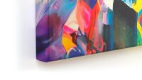 ALLboards Magnettafel CANVASboards 90,0 x 60,0 cm Auge mit der Farbe des Regenbogens