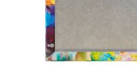 ALLboards Magnettafel CANVASboards 90,0 x 60,0 cm Auge mit der Farbe des Regenbogens
