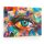 ALLboards Magnettafel CANVASboards 90,0 x 60,0 cm Auge mit der Farbe des Regenbogens