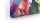 ALLboards Magnettafel CANVASboards 90,0 x 60,0 cm Auge mit der Farbe des Regenbogens