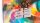 ALLboards Magnettafel CANVASboards 90,0 x 60,0 cm Auge mit der Farbe des Regenbogens
