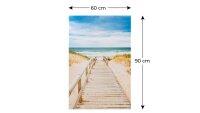 ALLboards Magnettafel CANVASboards 90,0 x 60,0 cm Weg zum...
