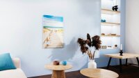ALLboards Magnettafel CANVASboards 90,0 x 60,0 cm Weg zum Strand  ( CAN96_96 )
