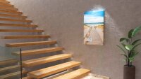 ALLboards Magnettafel CANVASboards 90,0 x 60,0 cm Weg zum Strand  ( CAN96_96 )