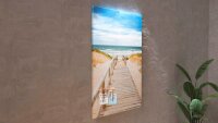ALLboards Magnettafel CANVASboards 90,0 x 60,0 cm Weg zum Strand  ( CAN96_96 )