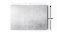 ALLboards Magnettafel 60,0 x 40,0 cm Zement