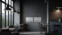 ALLboards Magnettafel 60,0 x 40,0 cm Zement