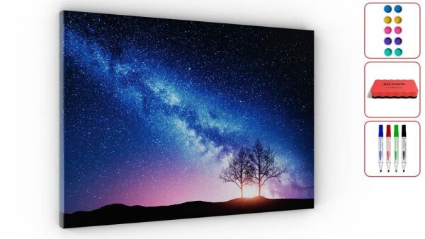 ALLboards Magnettafel 60,0 x 40,0 cm Milchstraße