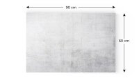 ALLboards Magnettafel 90,0 x 60,0 cm Zement