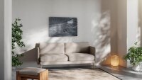 ALLboards Magnettafel 90,0 x 60,0 cm Dark Stone