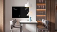 ALLboards Pinnwand 60,0 x 40,0 cm Textil schwarz