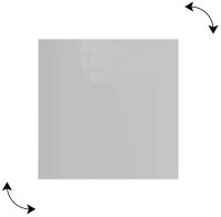 ALLboards Glas-Magnettafel 120,0 x 90,0 cm grau