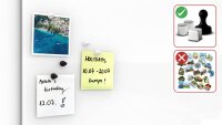 ALLboards Glas-Magnettafel Premium 240,0 x 120,0 cm perlweiß