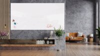 ALLboards Glas-Magnettafel Premium 240,0 x 120,0 cm perlweiß