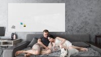 ALLboards Glas-Magnettafel Premium 240,0 x 120,0 cm perlweiß