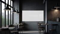 ALLboards Glas-Magnettafel Premium 240,0 x 120,0 cm perlweiß
