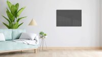 ALLboards Glas-Magnettafel 100,0 x 80,0 cm dunkelgrau