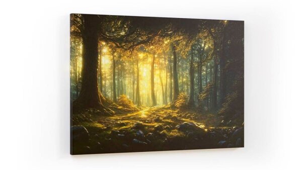 ALLboards Magnettafel CANVASboards 90,0 x 60,0 cm Märchen Wald