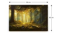 ALLboards Magnettafel CANVASboards 90,0 x 60,0 cm Märchen Wald