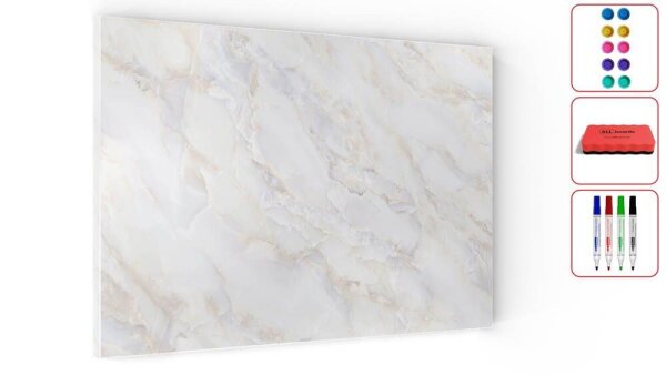 ALLboards Magnettafel 60,0 x 40,0 cm Marmor