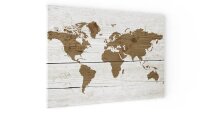 ALLboards Magnettafel 90,0 x 60,0 cm Weltkarte