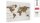 ALLboards Magnettafel 90,0 x 60,0 cm Weltkarte