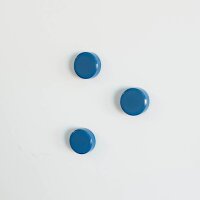 ALLboards Magnet blau, Kunststoff Ø 2,0 x 0,6 cm, 10 St.