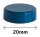 ALLboards Magnet blau, Kunststoff Ø 2,0 x 0,6 cm, 10 St.