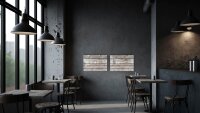 ALLboards Magnettafel 60,0 x 40,0 cm Helles Holz