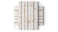 ALLboards Magnettafel 60,0 x 40,0 cm Helles Holz