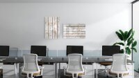 ALLboards Magnettafel 60,0 x 40,0 cm Helles Holz