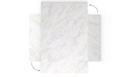 ALLboards Magnettafel 90,0 x 60,0 cm Marmor