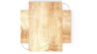 ALLboards Magnettafel 90,0 x 60,0 cm Holz