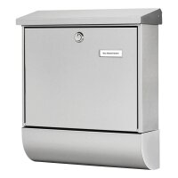 BURG WÄCHTER Briefkasten Amrum-Set 8150 silber