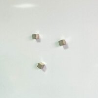ALLboards Magnet silber, Metall 1,0 x 1,0 x 1,0 cm, 6 St.