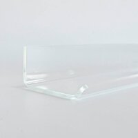 ALLboards Stiftablage für Glasboards transparent Acryl 25,0 x 6,0 x 3,0 cm