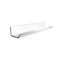 ALLboards Stiftablage für Glasboards transparent Acryl 25,0 x 6,0 x 3,0 cm