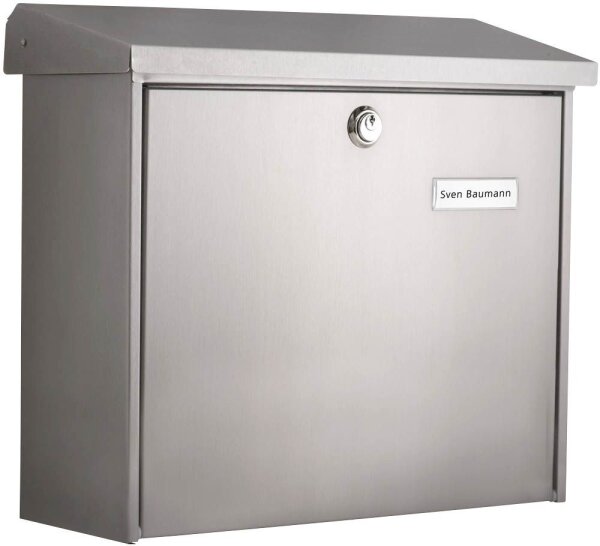 BURG WÄCHTER Briefkasten Comfort 4150 silber
