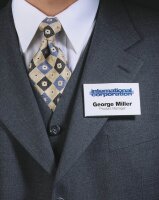 DURABLE Namensschilder mit Magnet 9,0 x 5,4 cm, 25 St.
