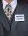 DURABLE Namensschilder mit Magnet 9,0 x 5,4 cm, 25 St.