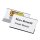DURABLE Namensschilder mit Magnet 7,5 x 4,0 cm, 25 St.